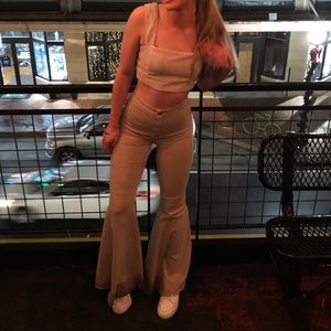 Free people fit and flare jeans